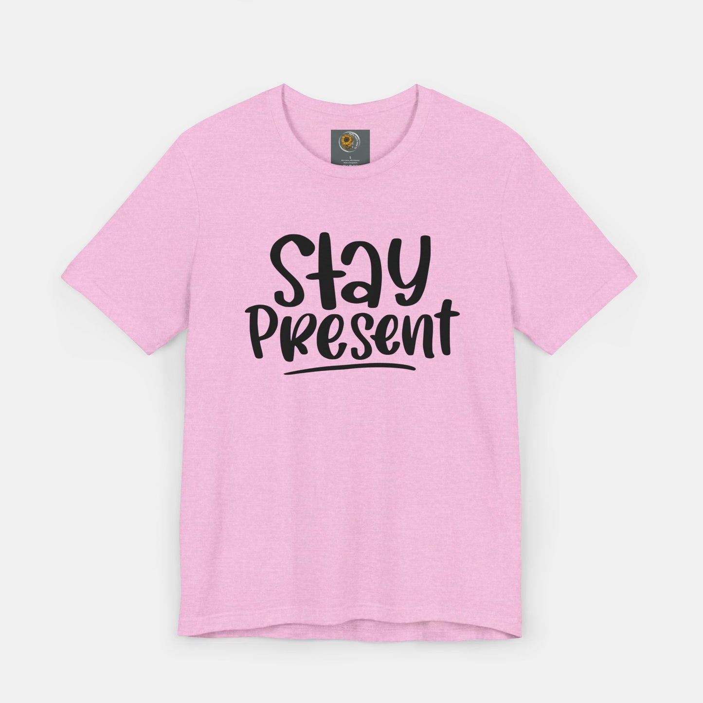 Stay Present-Mental Health Awareness- Suicide Prevention - Unisex Jersey Short Sleeve Tee - Mental Health Wear TN